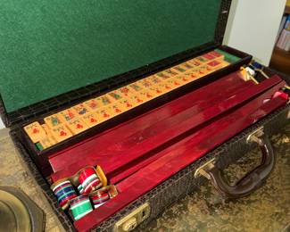 Bakelite Mahjong Set