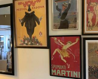 Vintage European Travel and Marketing Posters