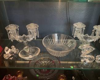 Baccarat and Other Fine Crystal