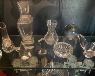 Baccarat and Other Fine Crystal