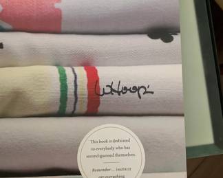 Whoopi Goldberg "The Unqualified Hostess" Book Signed