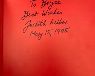 Judith Lieber "The Artful Handbag" Book Inscribed