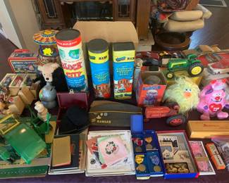 Great Collection of Vintage Toys and WWII Memorabilia
