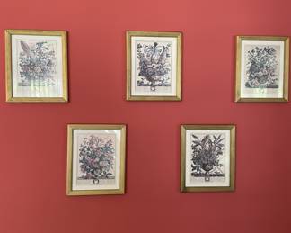 Williamsburg floral prints