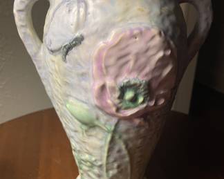 Reverse side of Weller vase