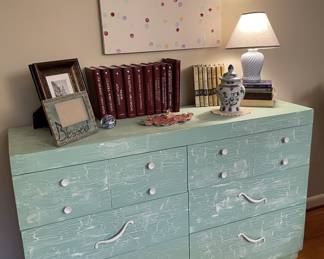 Painted MCM dresser