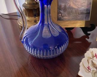 Cobalt cut to clear pitcher