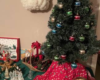 Fiber optic Christmas tree