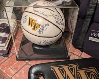Autographed Wake Forest Basketball