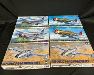 Model Airplane Kits  Thunder Bolts  Thunder Jets