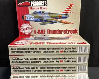 Squadron Products Model Airplane Kits feat. F84F Thunderbird