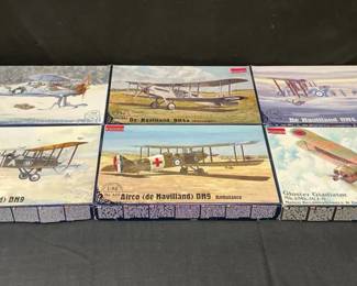 Roden Model Airplane Kits  Gloster And De Havilland