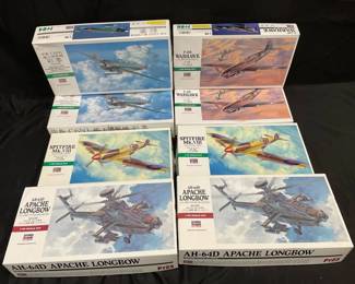 Hasegawa Airplane Model Kits feat. P40E Warhawk