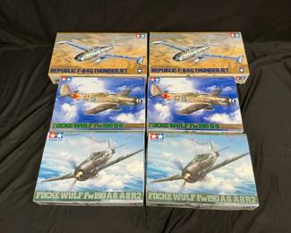Tamiya Aircraft Model Kits feat. Republic F84G Thunderjet