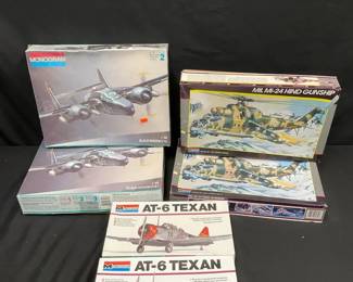 Monogram Model Plane Kits feat. AT6 Texan