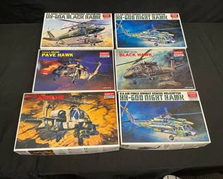 Academy Minicraft Assorted Plane Model Kits
