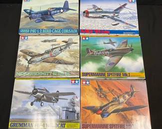 Tamiya Aircraft Model Kits feat. Grumman F4F4 Wildcat