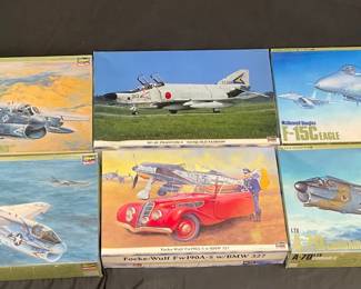 Hasegawa Model Airplane Kits feat. F15C Eagle