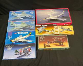 Lindberg Assorted Model Aircraft Kits feat. XF88 Voo Doo