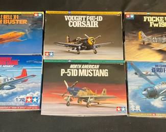 Tamiya Model Airplane Kits feat. P51D Mustang