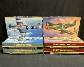 Hasegawa Hobby Kits feat. P51D Mustang