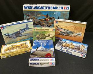 Tamiya Model Airplane Kits  Avro Lancaster And Friends