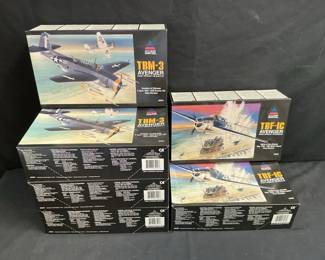 Accurate Miniatures Model Airplane Kits  TBM3 And TBF1C
