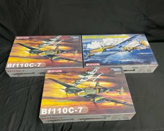 Dragon dackelbauch And Bf110C7 Model Airplane Kits