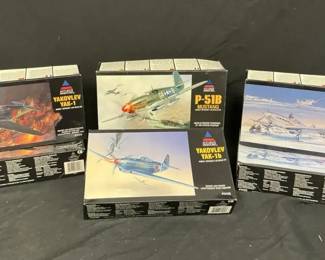 Accurate Miniatures Model Airplane Kits Ft. P51B Mustang  Variety