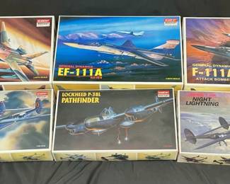 Academy Minicraft Model Kits feat. Lockheed P38M Night Lightning