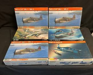 Eduard Model Airplane Kits  Hellcats And Bf110E