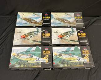 Accurate Miniatures Model Airplane Kits  P51 AC Mustang Models
