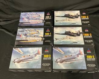 Model Airplane Kits  SBD  TBM