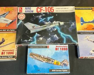 Hobby Craft Model Airplane Kits feat. F89J US Interceptor