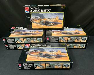AMT Model Airplane Kits Douglas A20BC Havoc