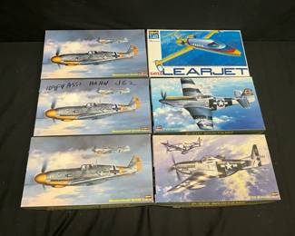 Hasegawa Model Airplane Kits feat. Gates Learjet