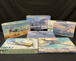 Hasegawa Model Airplane Kits  Fockewulf And Falcon