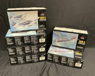 Accurate Miniatures Model Airplane Kits  SBD5  SBD3 Dauntless