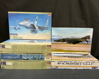 Hasegawa Model Airplane Kits feat. F15c Eagle