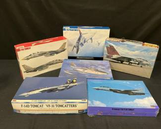  04 Hasegawa Model Airplane Kits  Tomcats Family