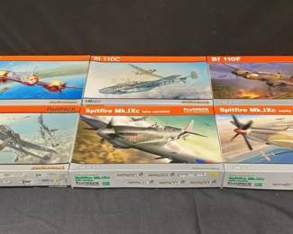 Eduard Model Airplane Kits  Spitfires And Bfs