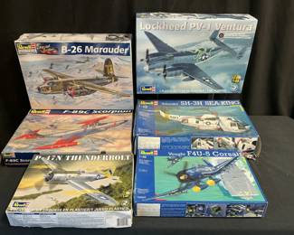 Revell Model Airplane Kits Sea King, Scorpion And Friends