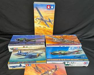 TAMIYA Assorted Model Plane Kits