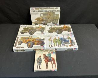  06 Tamiya Schwimmwagen And Jeep Model Kits