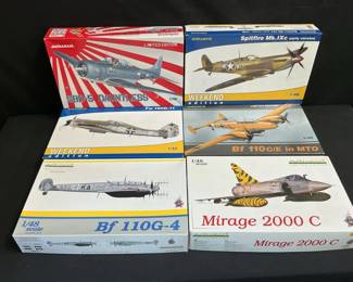Eduard Model Airplane Kits  Mirage 2000C, SBD5 Dauntless And Friends