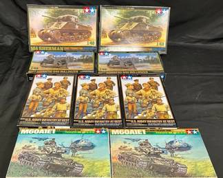 TAMIYA Model Tanks  Infantry Kits