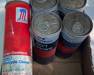 Harley Davidson Motorcycle Cleaner/Johnson Lubricant