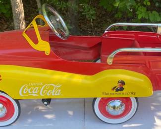 1990's Gearbox Coca Cola Pedal Car