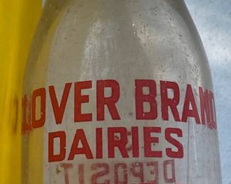 ACL Clover Brand Milk Bottle (High Point/Greensboro, N.C.)
