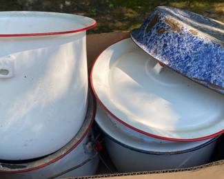 Assorted Enamelware